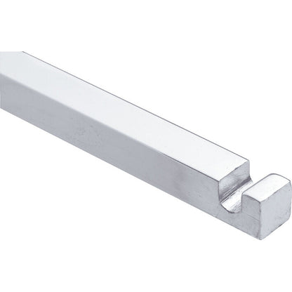 Espagnoletstang 1400 mm glanzend chroom