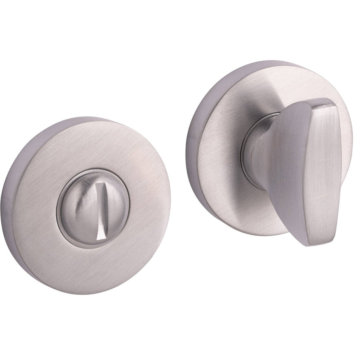 Toiletsluiting mat chroom rond (vivo) – passend bij Ton