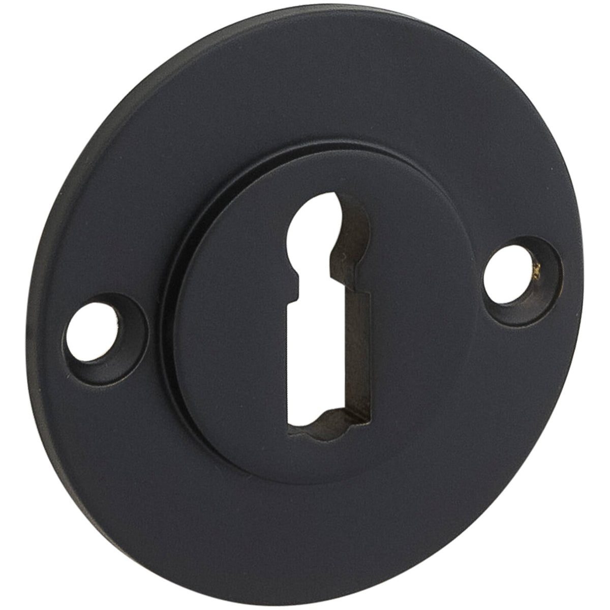 Sleutelrozetten ø40 mm Chemin de Fer mat zwart