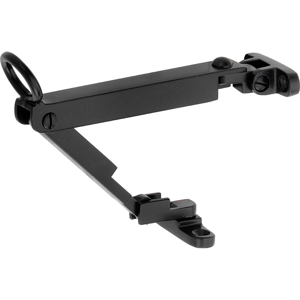 Combi-uitzetter Wegdraaibaar 215 mm mat zwart