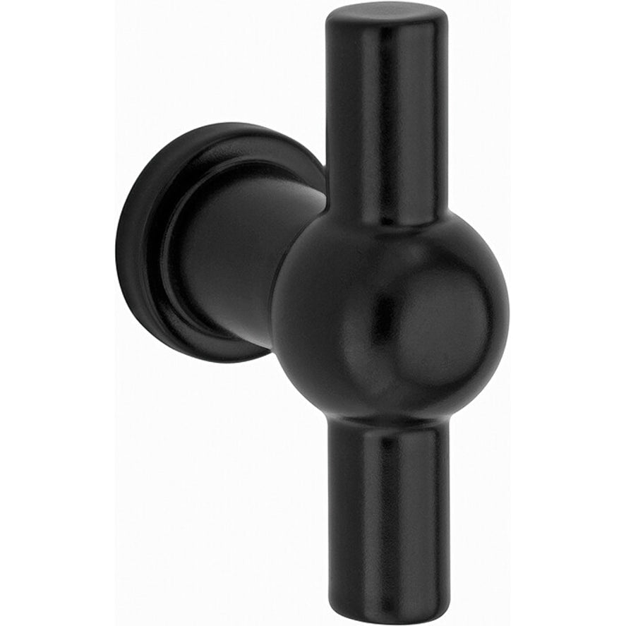 Meubelknop Chemin de Fer 47 × 9 mm mat zwart