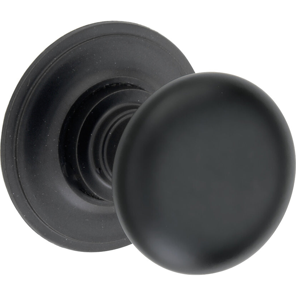 Meubelknop Elegant 35 mm mat zwart