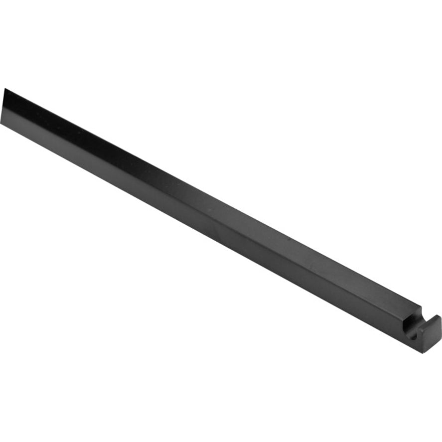 Espagnoletstang 1100 mm mat zwart
