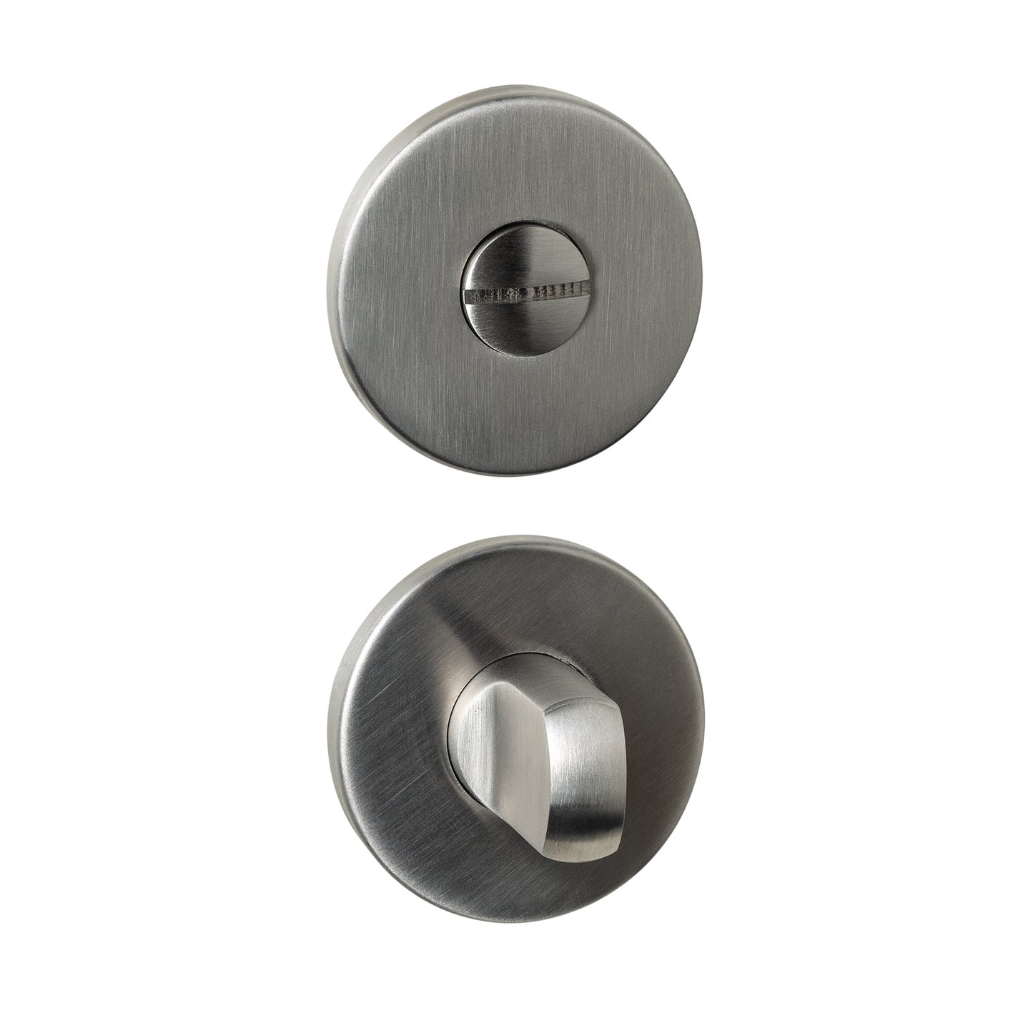 Intersteel Deurklinken L-gebogen rond op rozet - RVS