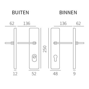 Mariani Veiligheidsbeslag Kira SKG*** - zwart